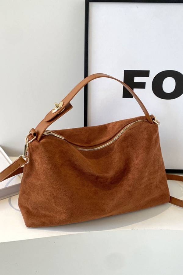 Retro-style handbag\/shoulder\/crossbody bag
