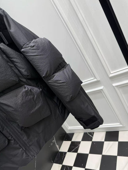 Balenciaga Jacket Black Polyester Down