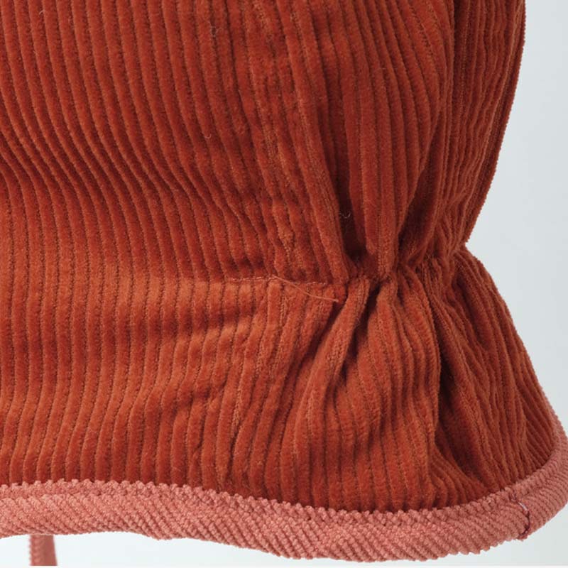 Winter Letter Embroidered Corduroy Trapper Hat