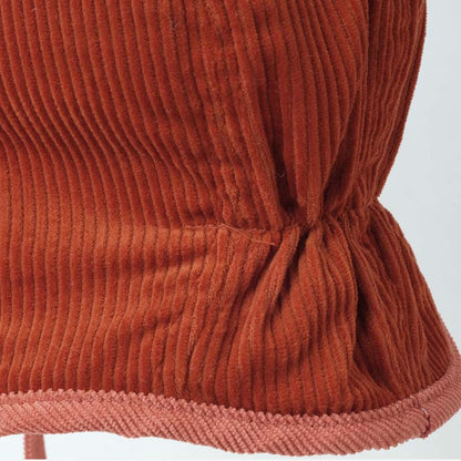 Winter Letter Embroidered Corduroy Trapper Hat