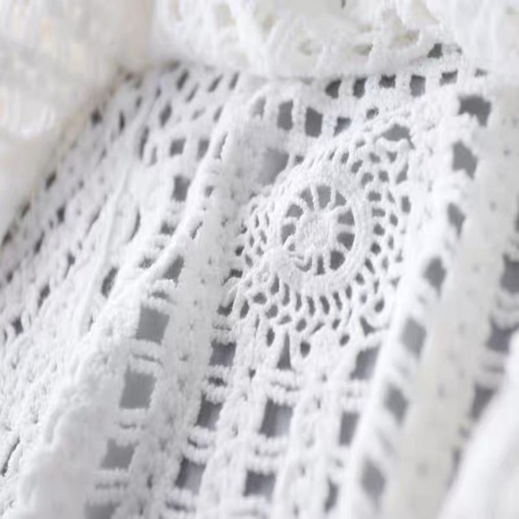 Crosa - Crochet Knit Sleeveless Tank – Breezy &amp; Versatile