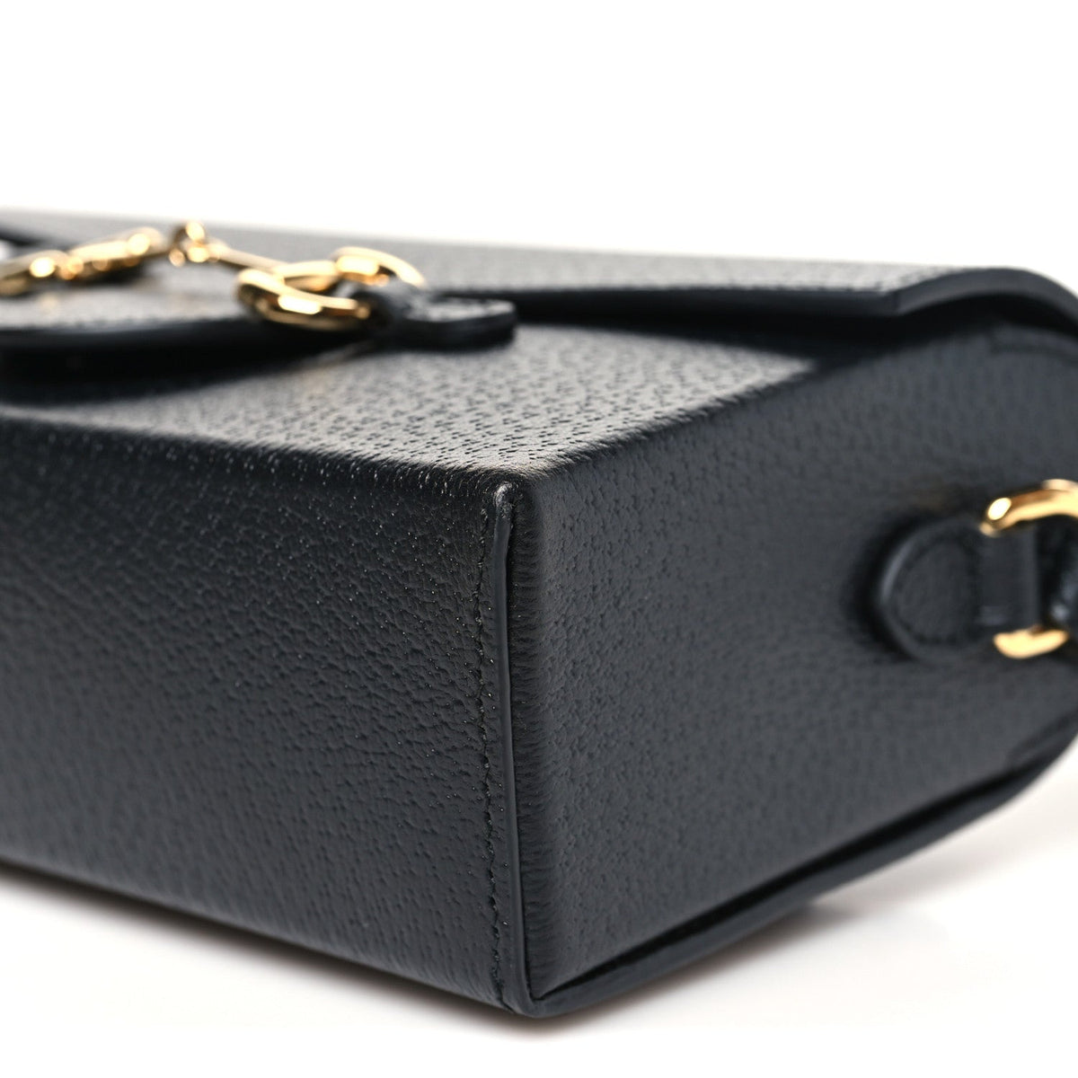 Calfskin Horsebit 1955 Shoulder Bag Black