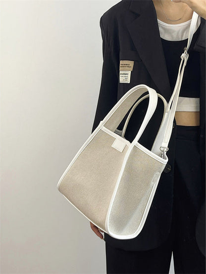 Casual Contrast Color Crossbody Handbags