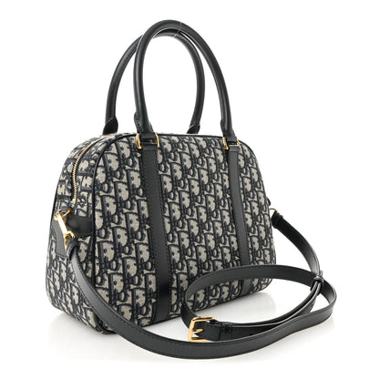 Oblique Large D-Vibe Bowling Bag Navy