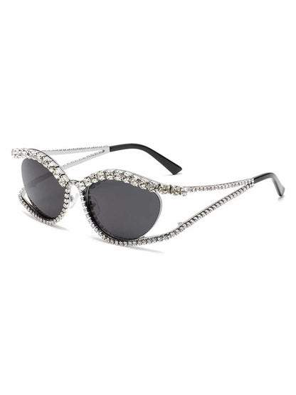 Nalani Diamond-Encrusted Sunglasses