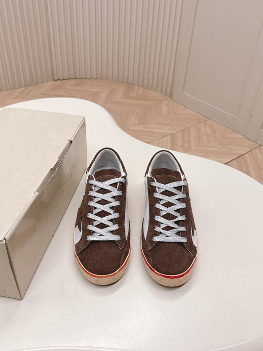 Golden Goose 2025 Sneaker Brown mix White Suede 426911