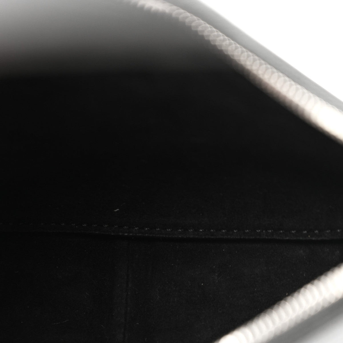 Smooth Calfskin Half Moon Shoulder Bag Black
