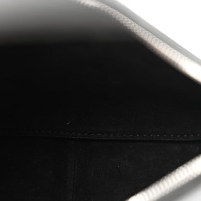 Smooth Calfskin Half Moon Shoulder Bag Black