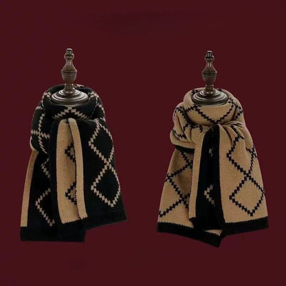 Minimalist Soft Warm Knit Scarf