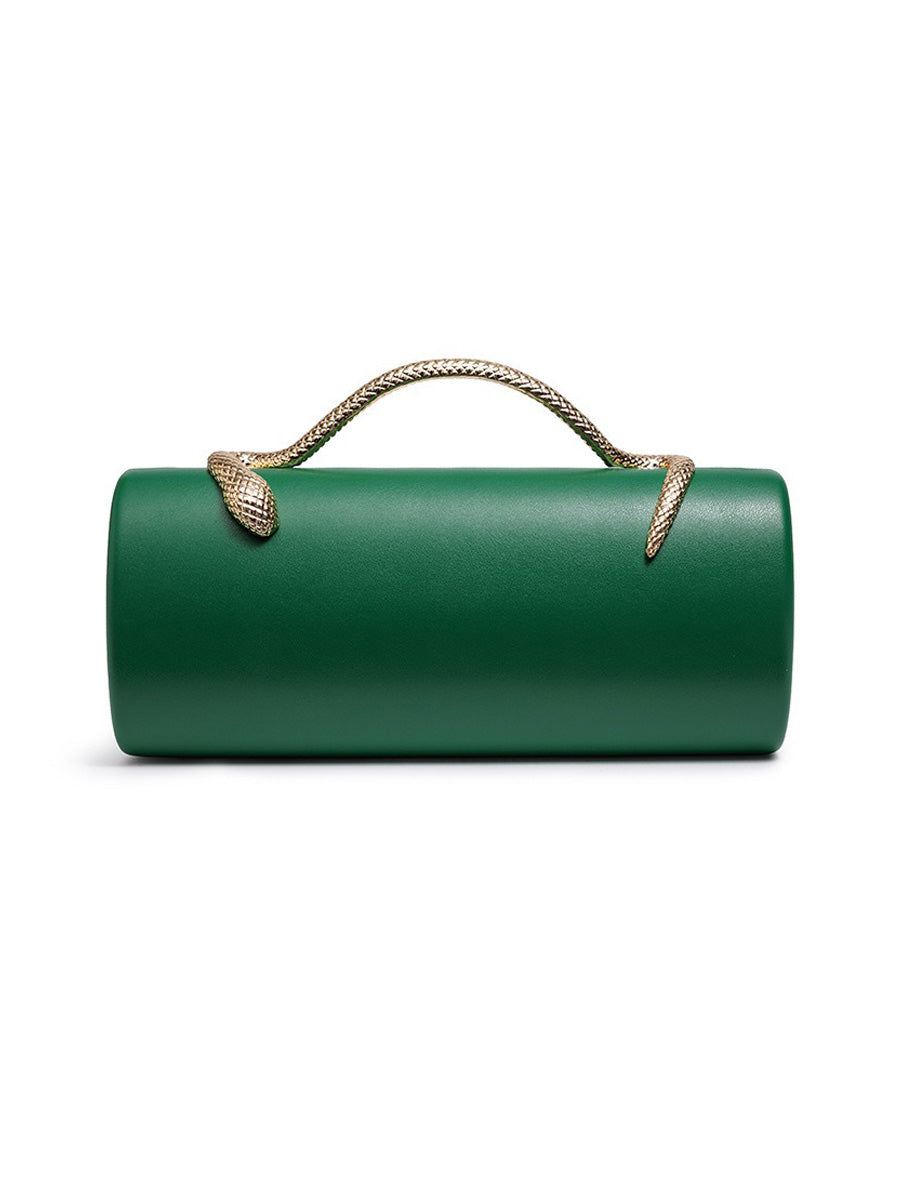 Margot Metal Accessories Leather Bag