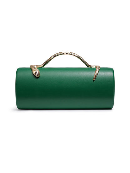 Margot Metal Accessories Leather Bag