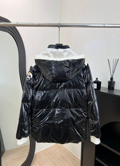 CHANEL SKI DOWN JACKET BLACK IN NYLON 841065