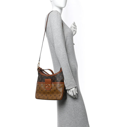 Reverse Monogram Dauphine Hobo PM