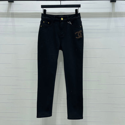 CC Slim-Fit Jeans Black Denim 343625