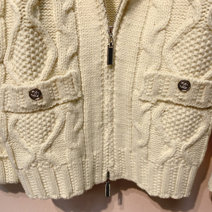 CC 25 Jacket White Wool 296106