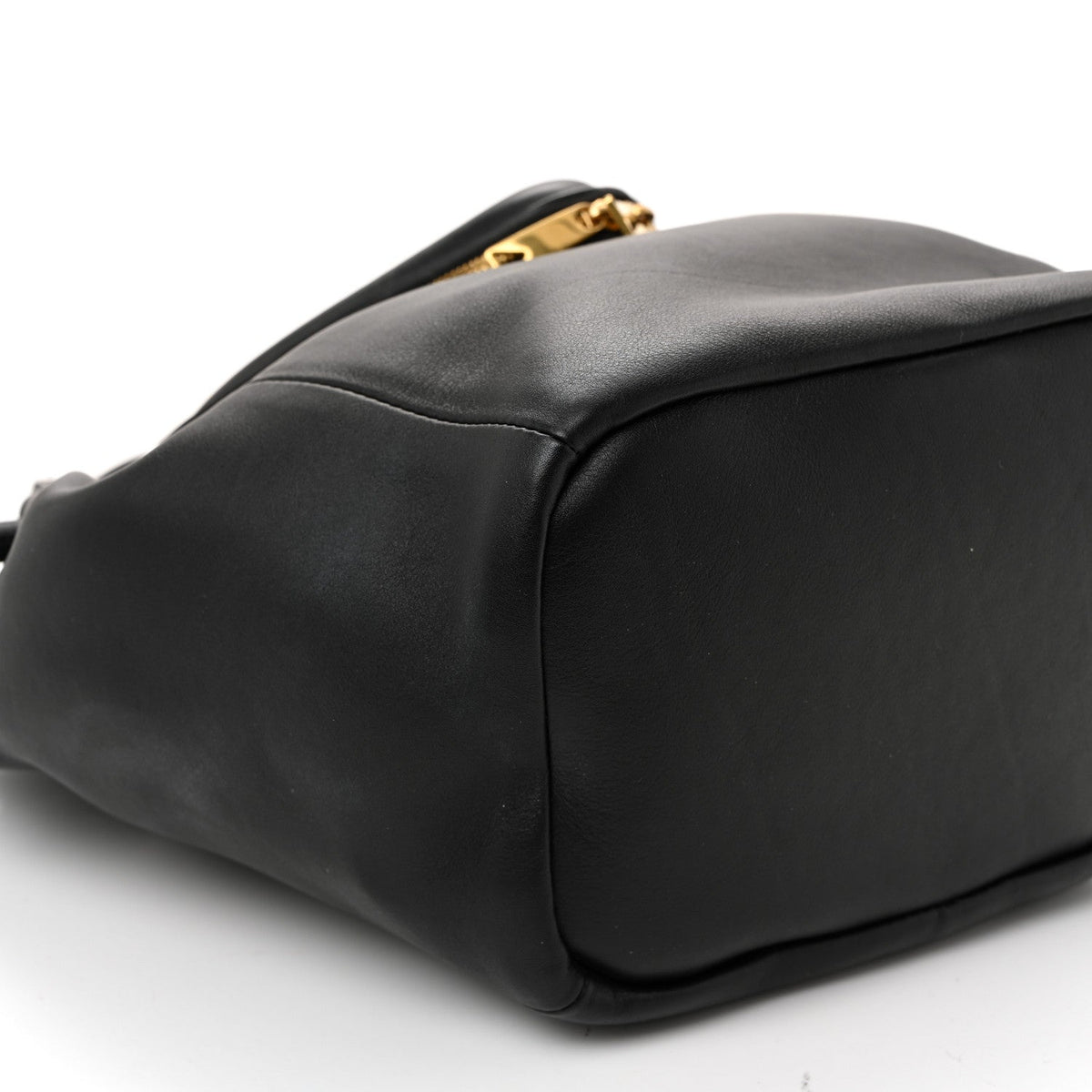 Calfskin Small Beak Tote Black