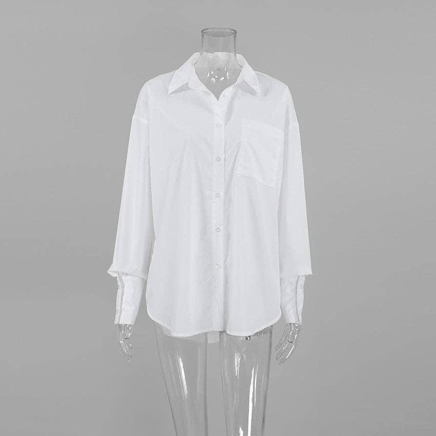 Loose Casual Lapel Elegant Shirt