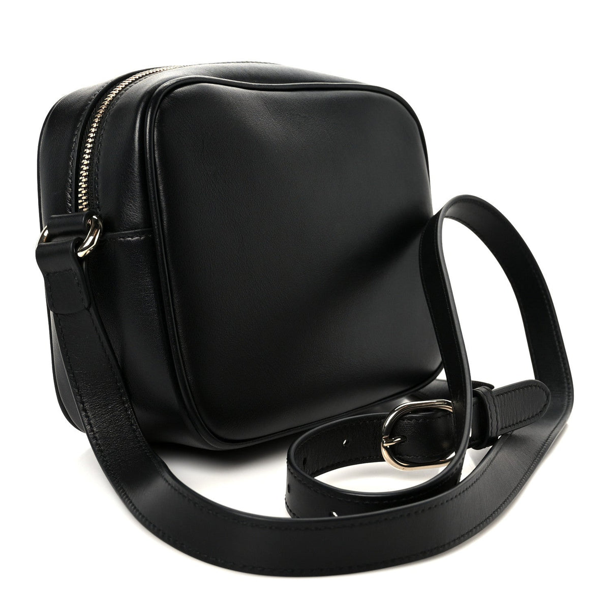 Sweetbread Calfskin Mini Blondie Bag Black
