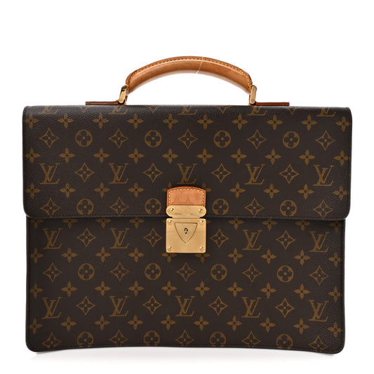 Monogram Canvas Robusto 1 Compartment Briefcase