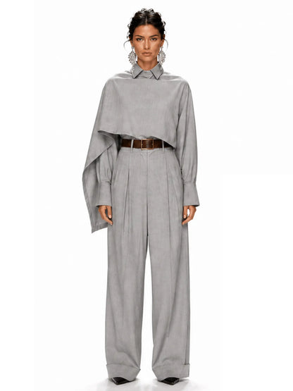 Clara Shirt and Trousers Set