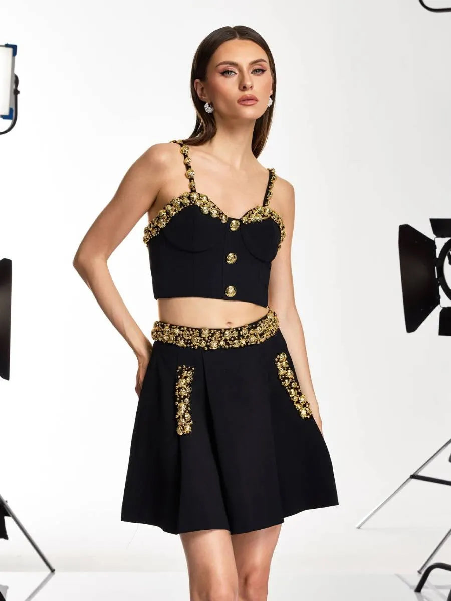 Aurora Spaghetti Skirt Set