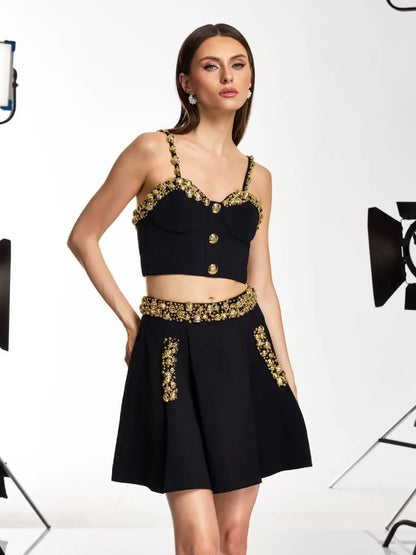 Aurora Spaghetti Skirt Set