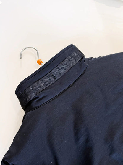 HERMES 25S QUILTED WINDJACKET WITH STAND COLLAR 308