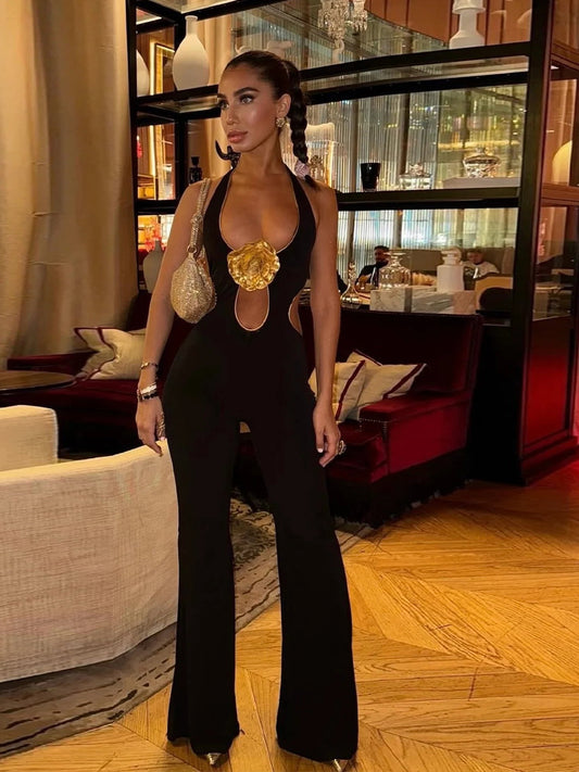Rosalyn Jumpsuit In Black