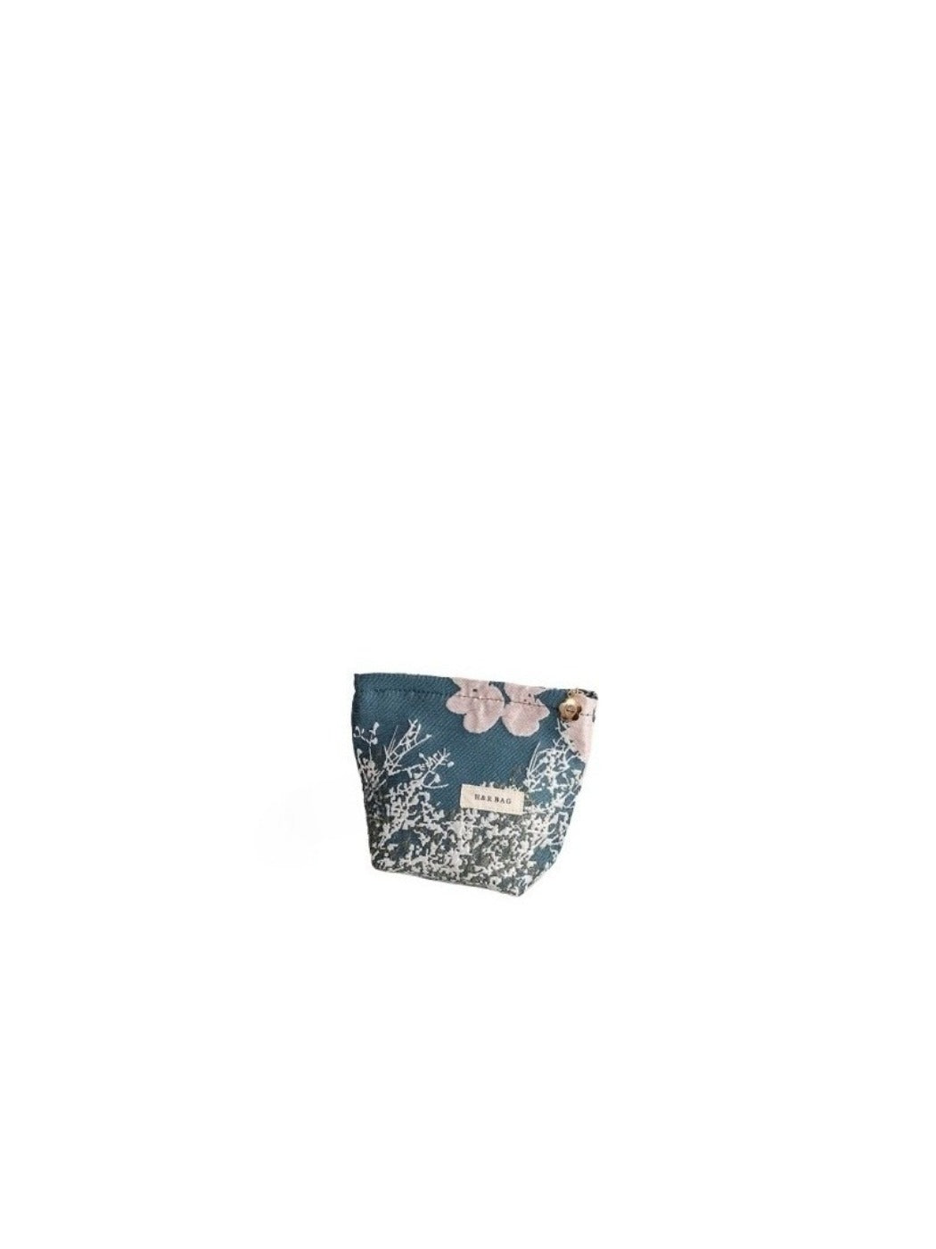 Cosbai - Small Coin Purse with Floral Prints