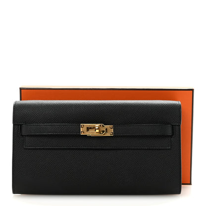 Epsom Kelly Wallet To Go Black