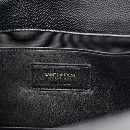 Grain De Poudre Monogram Cassandre Clutch Black