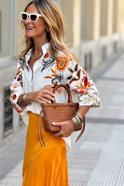 Vintage floral shirt