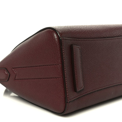 Sugar Goatskin Mini Antigona Oxblood