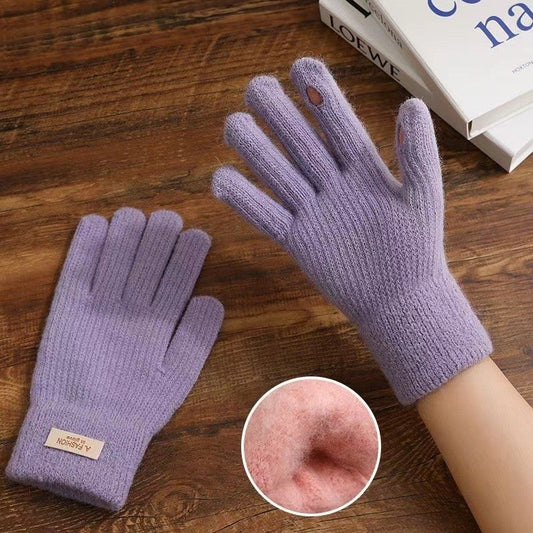 Kids Finger Touchscreen Knitted Gloves