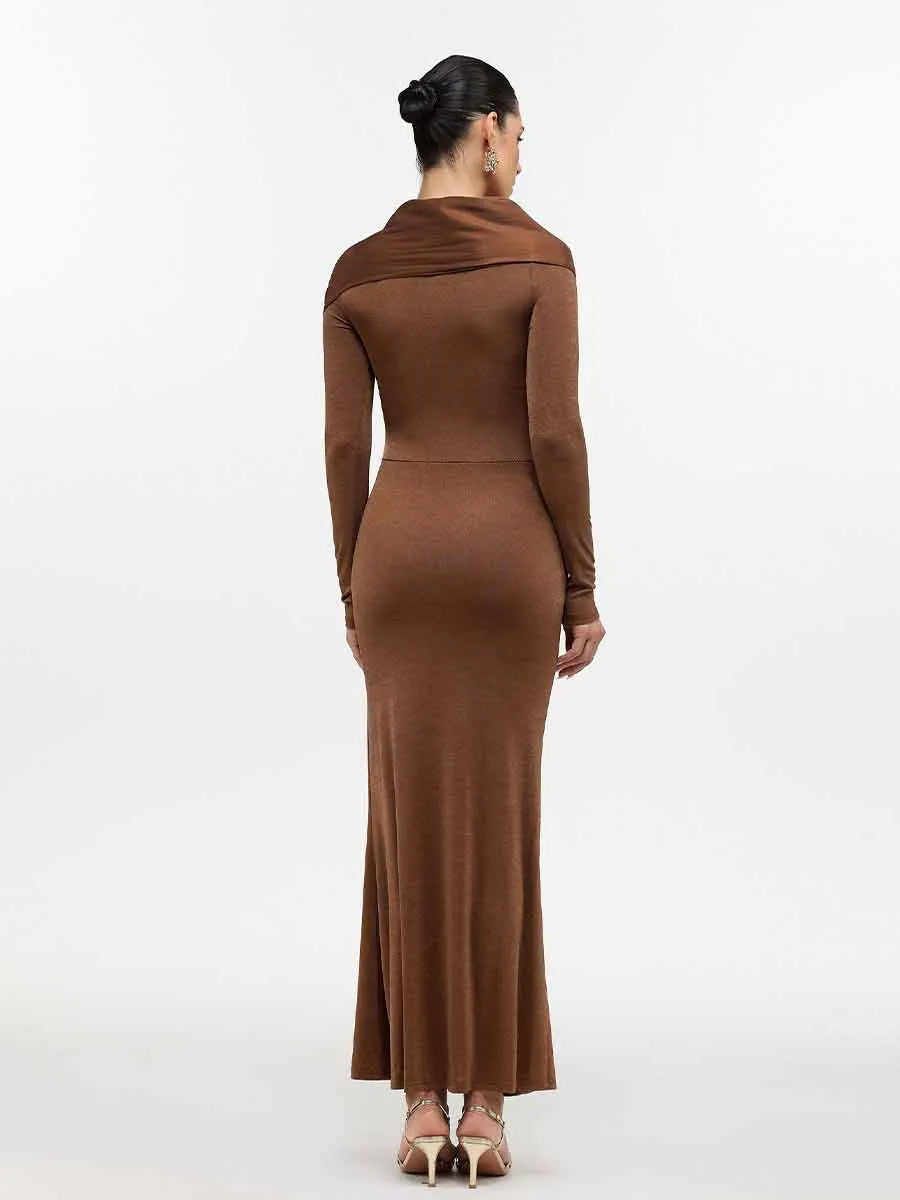 Freya Scarf Maxi Dress
