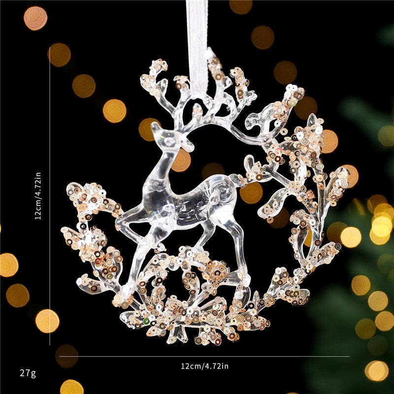 Christmas Wooden Candle Decorations