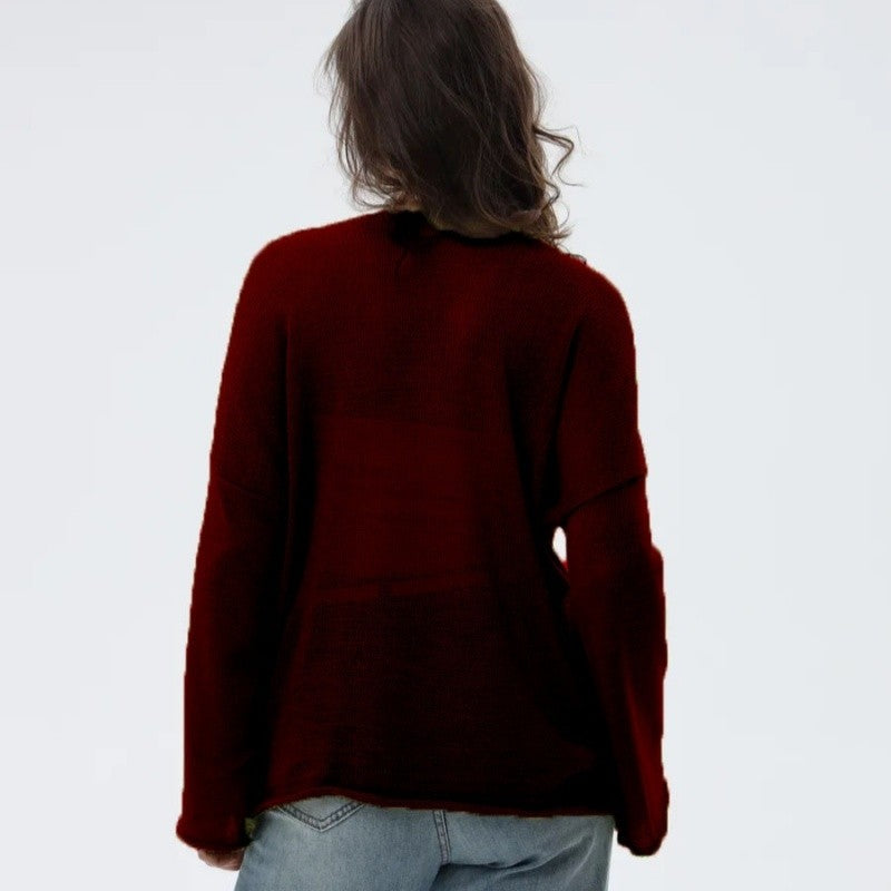 Sheer Knit Bell Sleeve T-Shirt