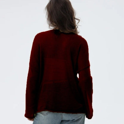 Sheer Knit Bell Sleeve T-Shirt