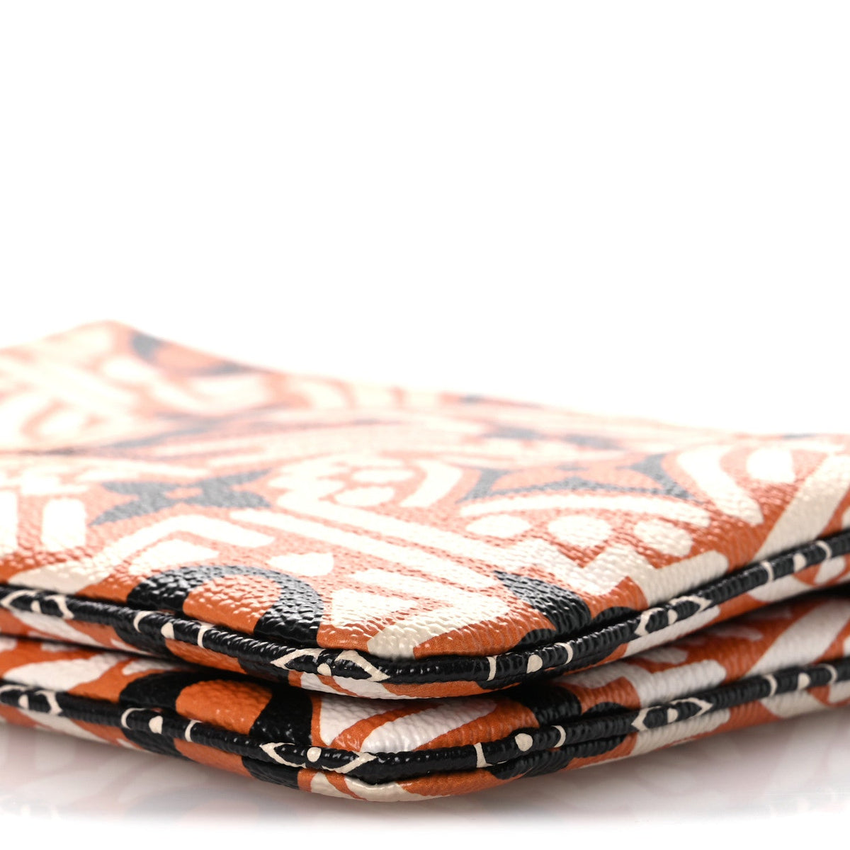 Monogram Giant Crafty Double Zip Pochette Creme Caramel