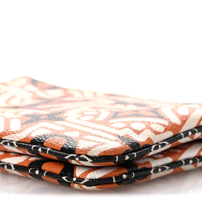Monogram Giant Crafty Double Zip Pochette Creme Caramel