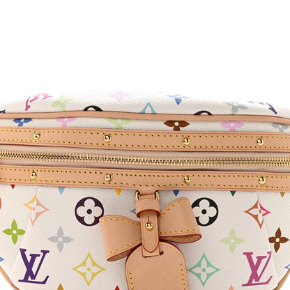 LV X TM Monogram Multicolor High Rise Bumbag White