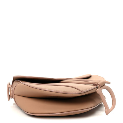 Ultra Matte Calfskin Saddle Bag Blush