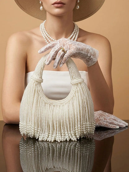 Makayla Pearl-tassel Bag