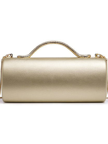 Margot Metal Accessories Leather Bag
