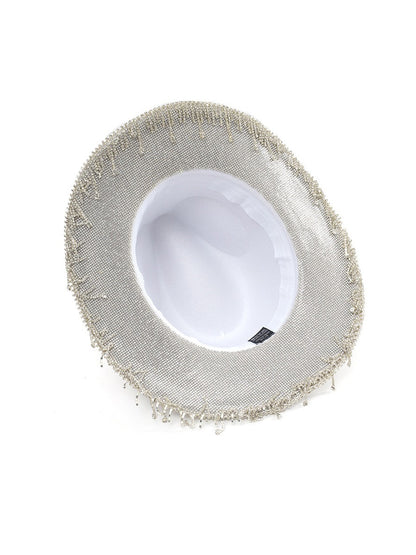 Kiara Rhinestone Tassel Cowboy Hat