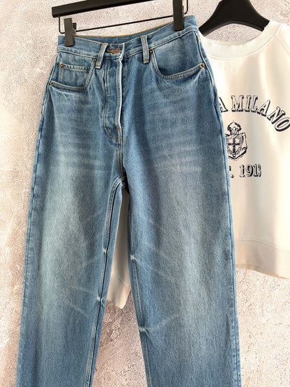 Prada Denim Jeans Blue Cotton