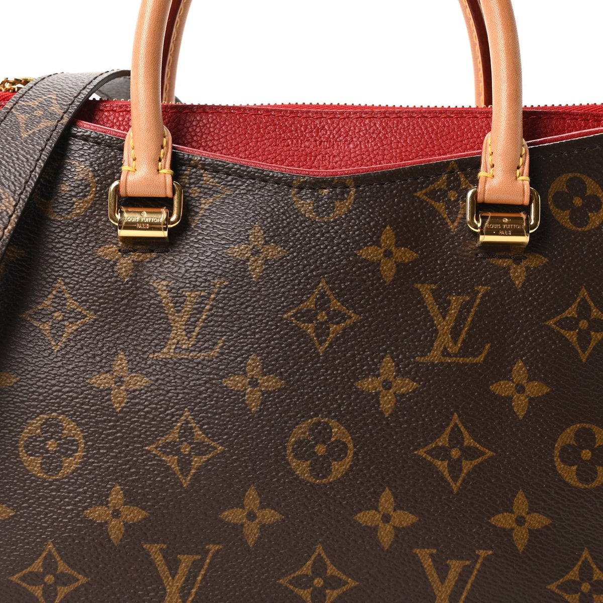 Monogram Pallas BB Cherry