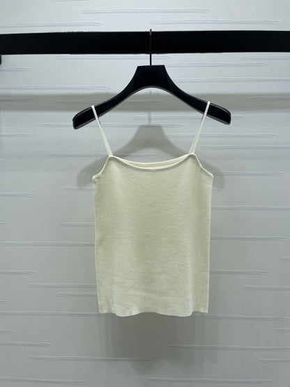 CC Ayered Long-Sleeved Top Ivory Knit 343583