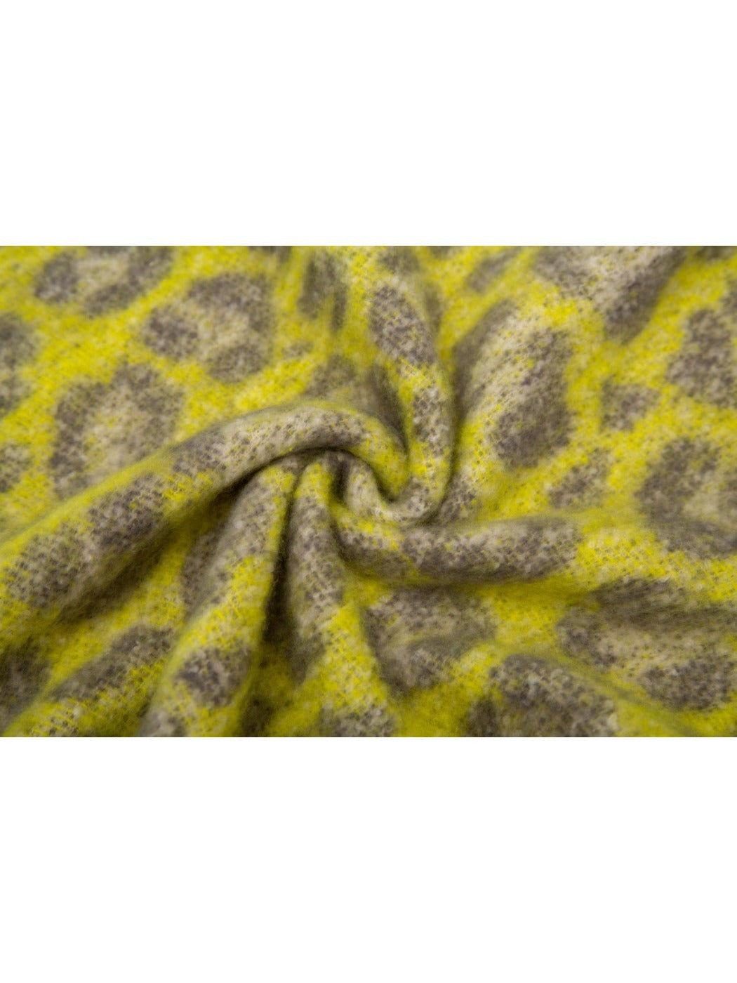 Scarvii - Thick Leopard Printed Wrap Shawl with Tassels