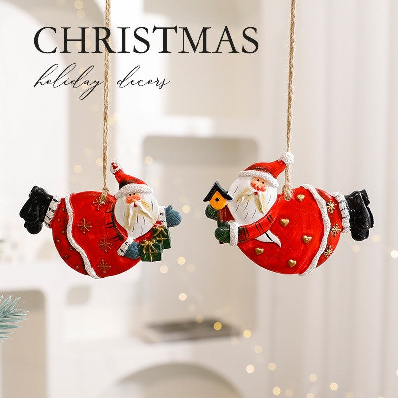 Christmas Wooden Candle Decorations